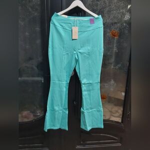 Dear Scarlett Aqua Flare Pants